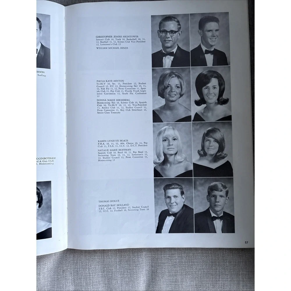 1967 TITUSVILLE Terriers Florida HIGH SCHOOL YEARBOOK Vintage Rare Space Coast